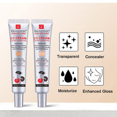 WFWJ CC Cream application on forearm demonstrates blendable, natural finish.