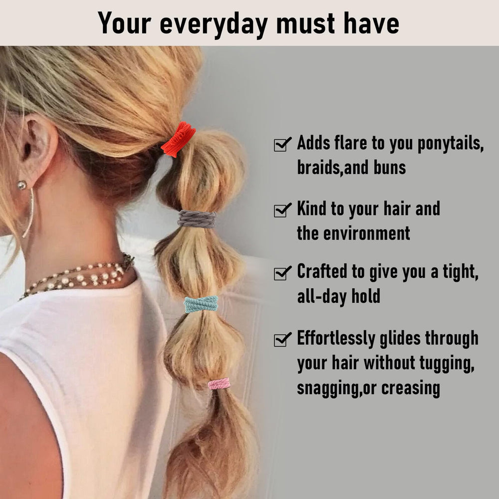 Wgniip boho hair ties color-variety offers cheerful daily styling options