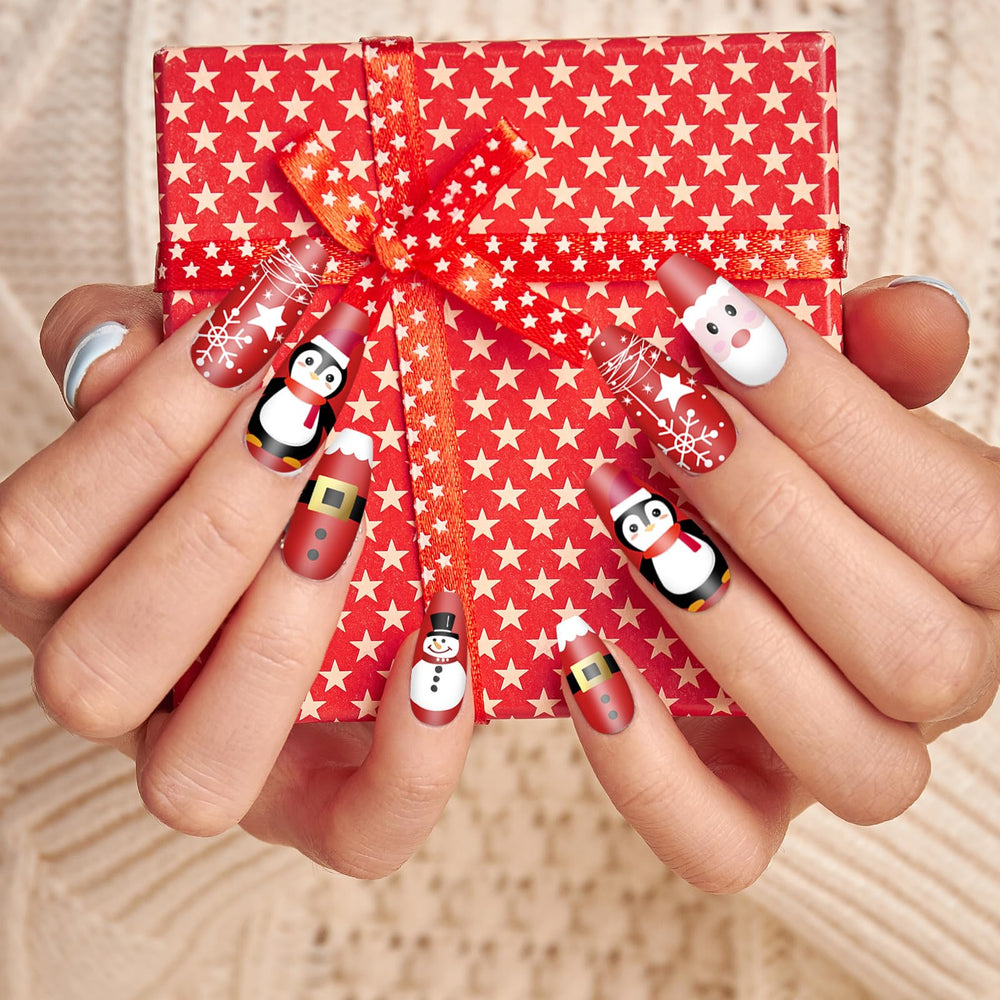 Whaline Christmas nail plate tree pattern for eye-catching holiday nail art