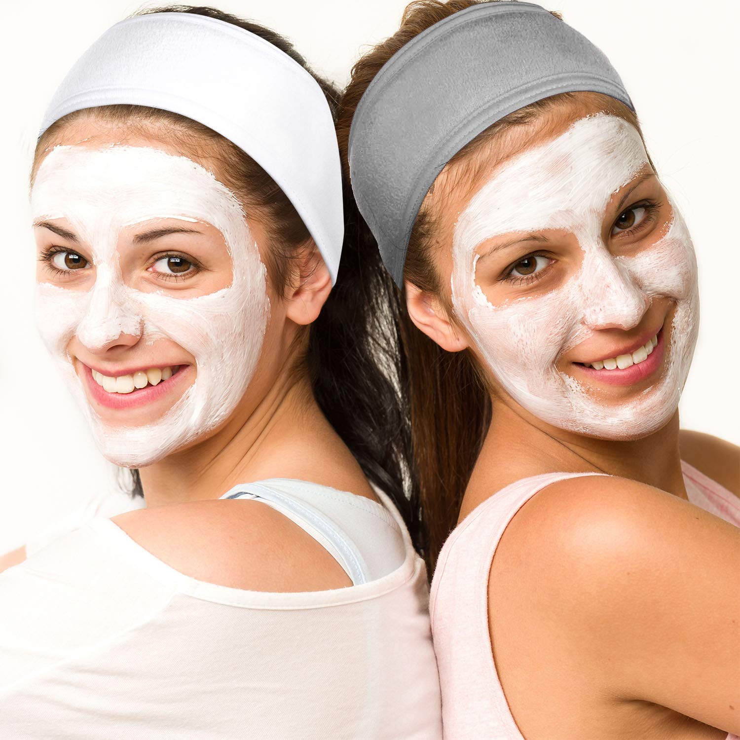 Whaline headband washable-fabric ready for easy cleaning after makeup or showers.