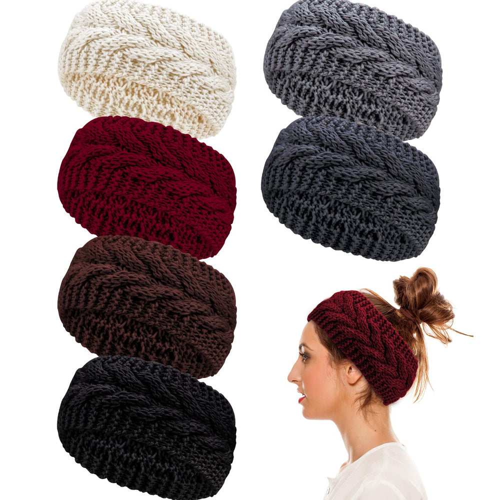 Whaline twist knitted headband dark grey for warm, comfortable winter wear