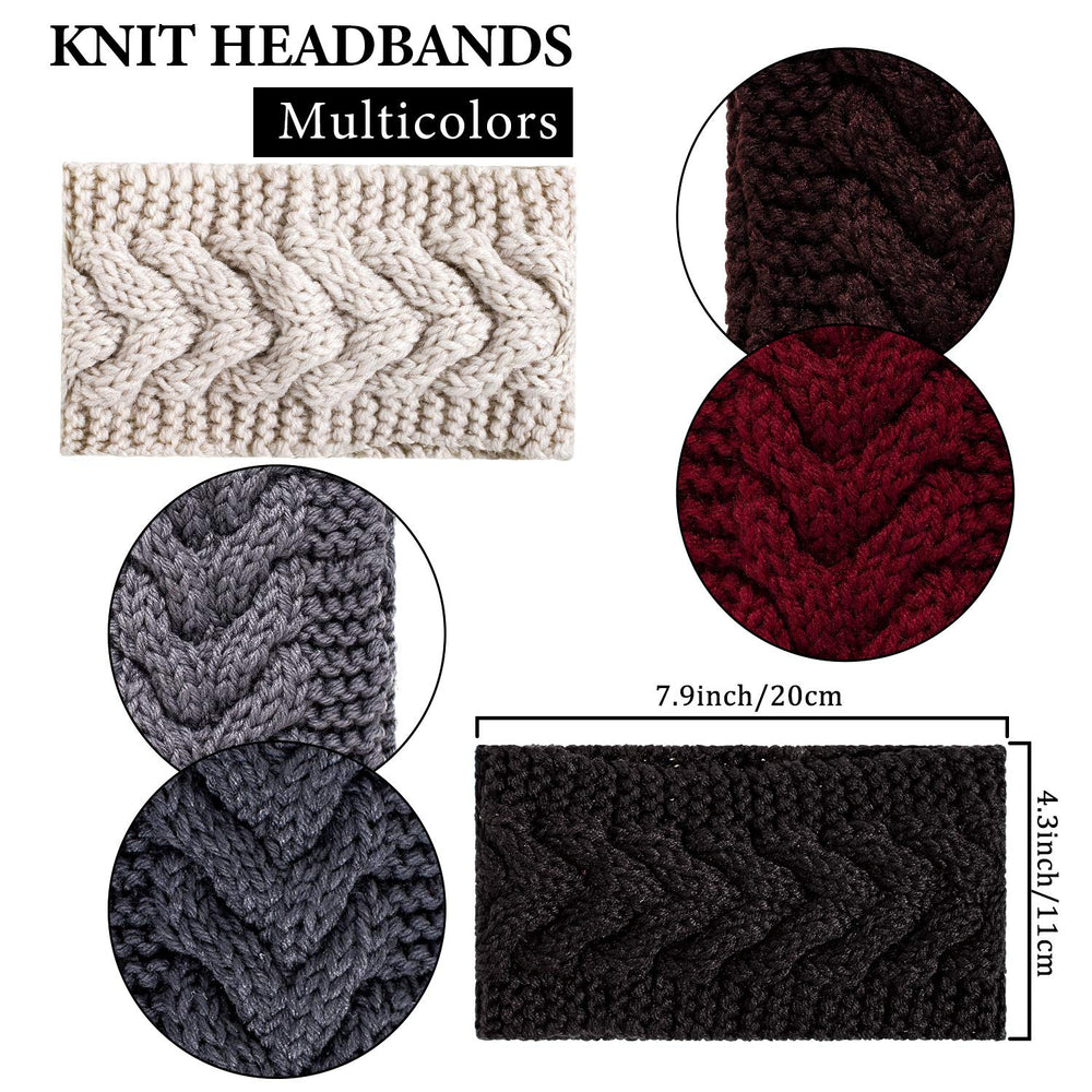 Whaline crochet headband grey for versatile everyday styling