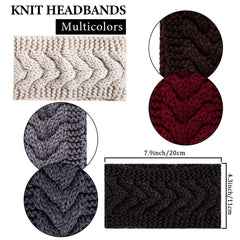 Whaline crochet headband grey for versatile everyday styling