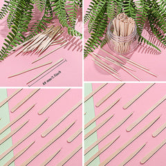 Whaline wax applicator sticks ideal for eyebrow shaping and small-area hair removal.