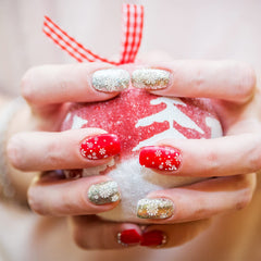 Whaline winter nail art plates snowflake design enables precise holiday patterns.