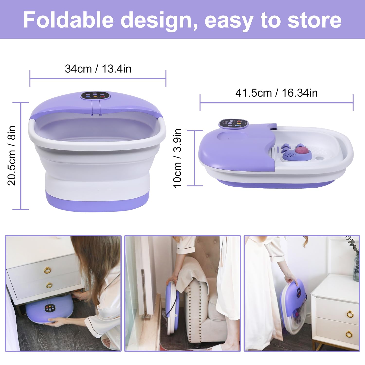 WHALSTAR removable massage rollers with acupoint nodes for targeted massage