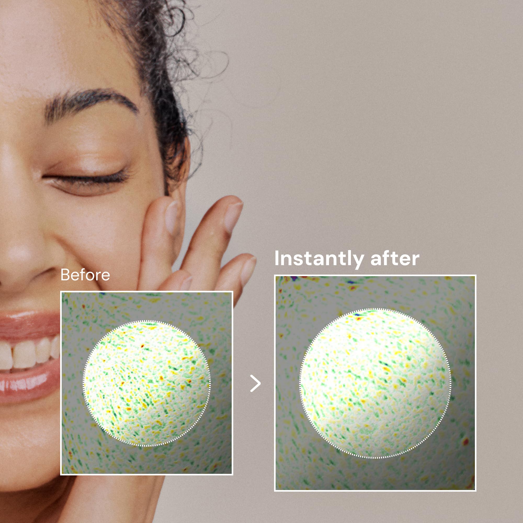 Whamisa Organic Flowers Toner aloe vera visual showcases a refreshing, waterless formula
