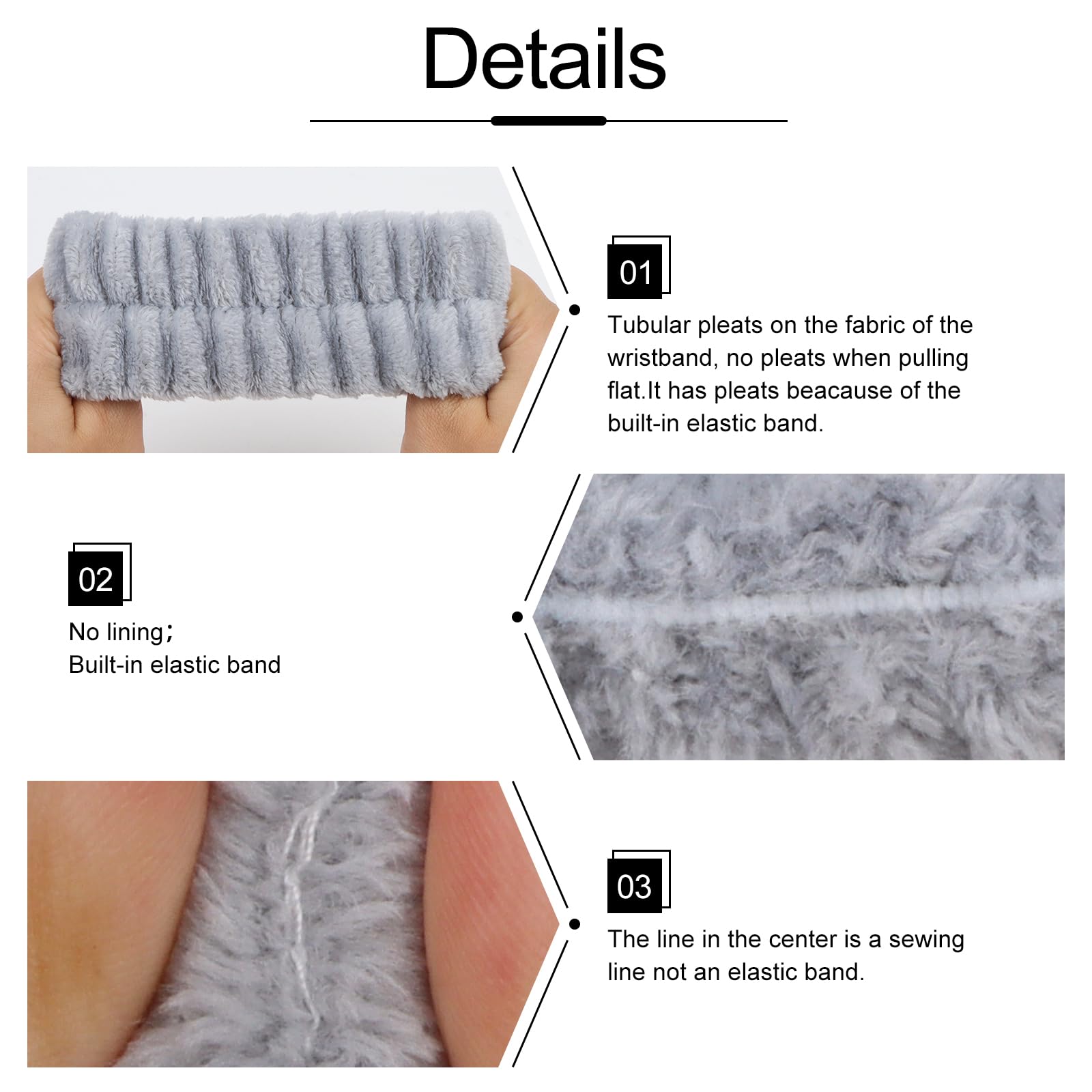 WHAVEL coral velvet headband feels plush against the skin