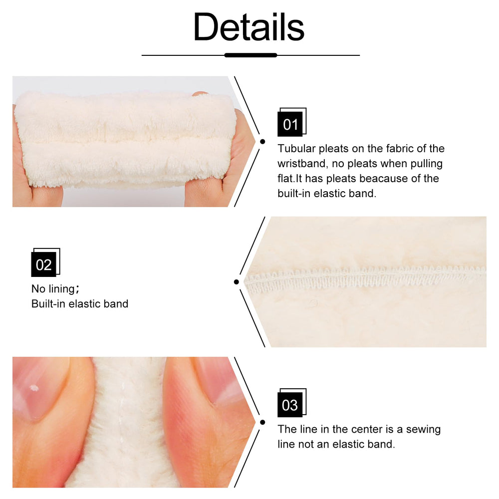 WHAVEL headband with hair up supports hands-free cleansing.