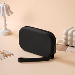 WHHJM silicone zipper pouch close-up highlights a durable zipper for daily gear.
