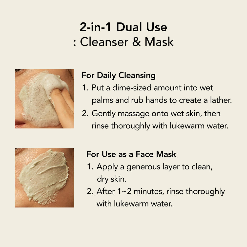 Whipped Semo face wash glycerin moisture closeup shows hydrating cushion on skin