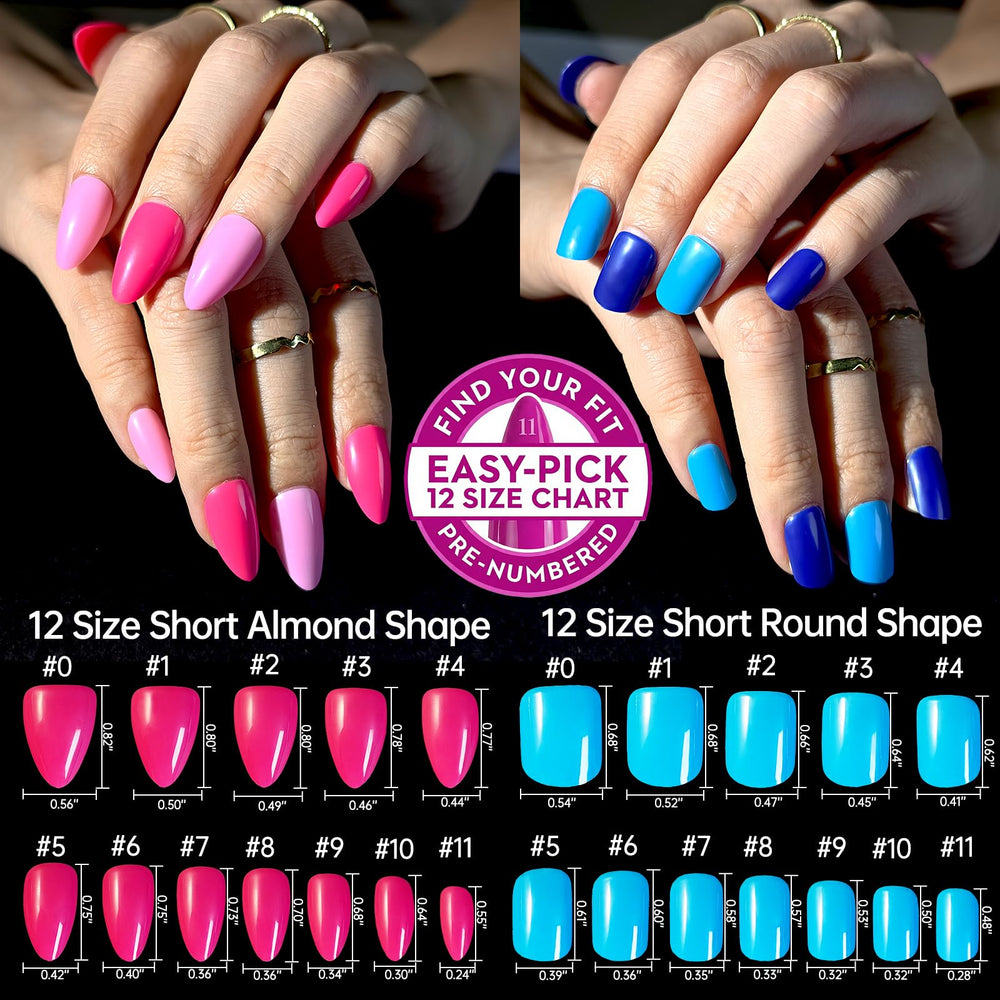 Whisrvival dual-grit files for shaping and prepping natural nails.