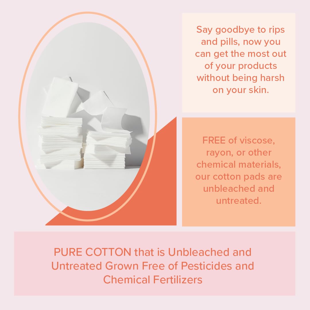 White Rabbit Naked Cotton Classic being used with toner for smooth application