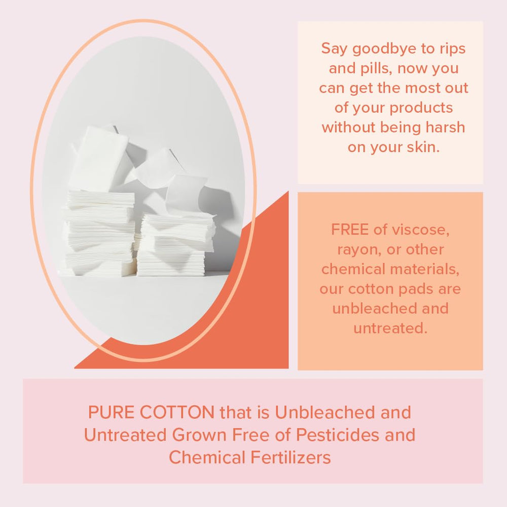 White Rabbit Naked Cotton Classic being used with toner for smooth application