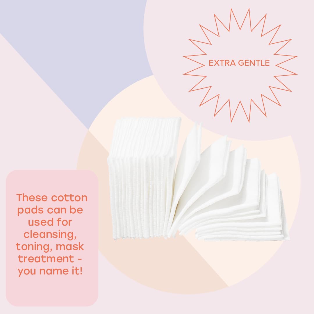 White Rabbit Naked Cotton Classic in mask treatment setup for even absorption