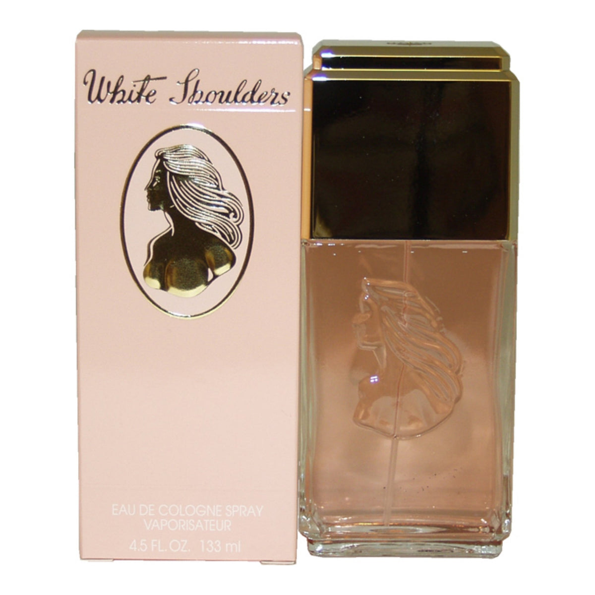 White Shoulders Evyan bottle front view for daily elegance and lasting scent