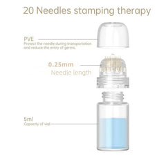 WIKICK FindWellGZ Hydra Needle Serum Applicator cap closeup ensures secure storage