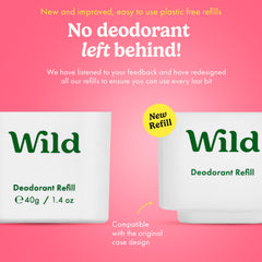 Wild Aqua Case vegan cruelty-free badge emphasizes ethical deodorant choice.