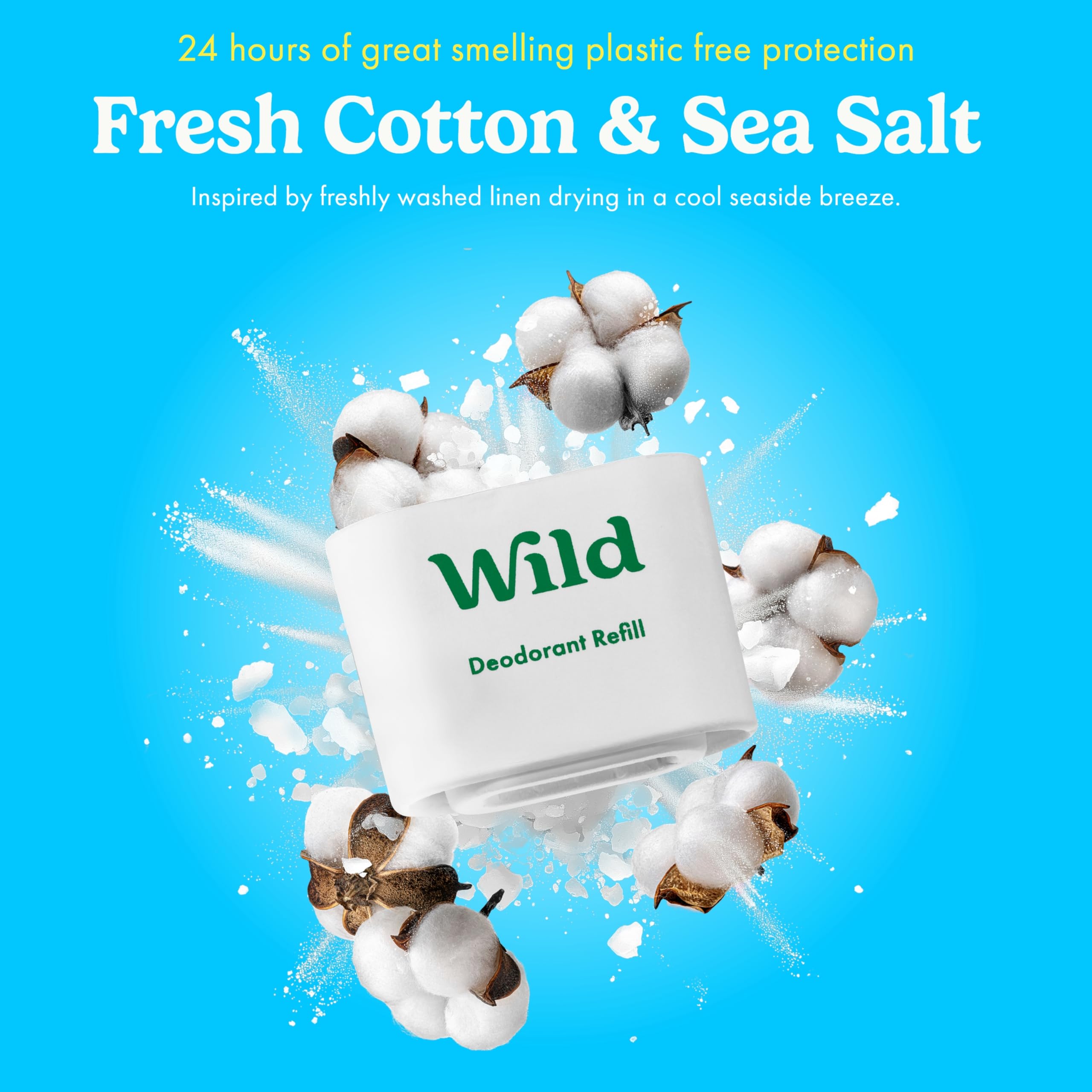 Wild cherry blossom vanilla almond scent detail conveys delicate floral aroma.