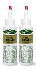 Wild Growth Hair Oil 4oz bottle for daily scalp nourishment and shine.
