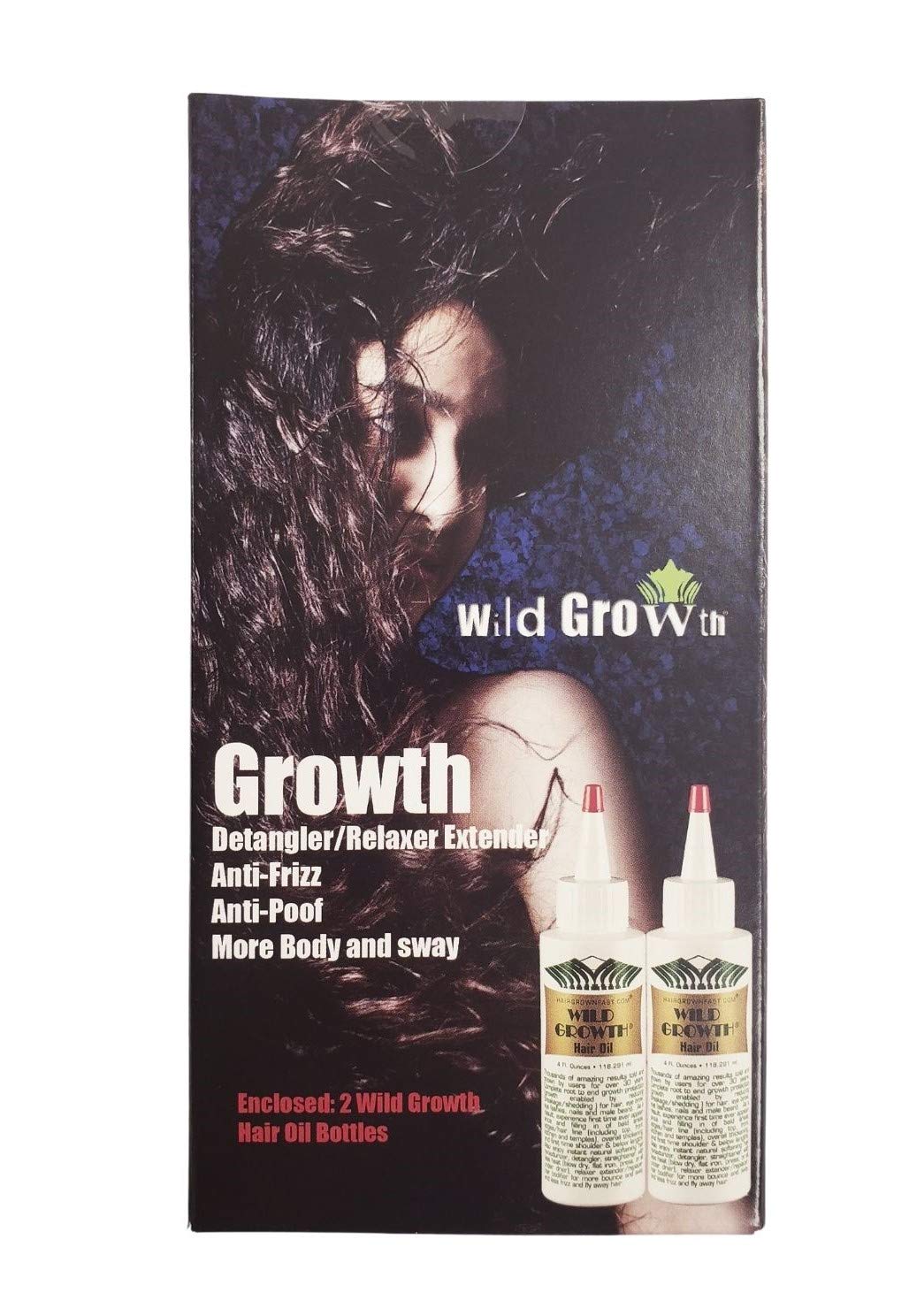 Wild Growth Hair Oil dropper enables precise, mess-free application.