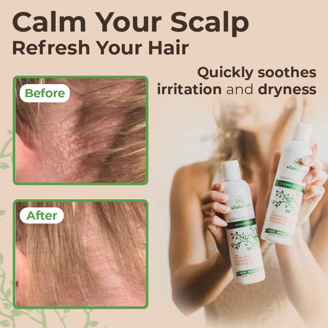 Wild Naturals aloe vera base provides pure soothing foundation for hair and skin.
