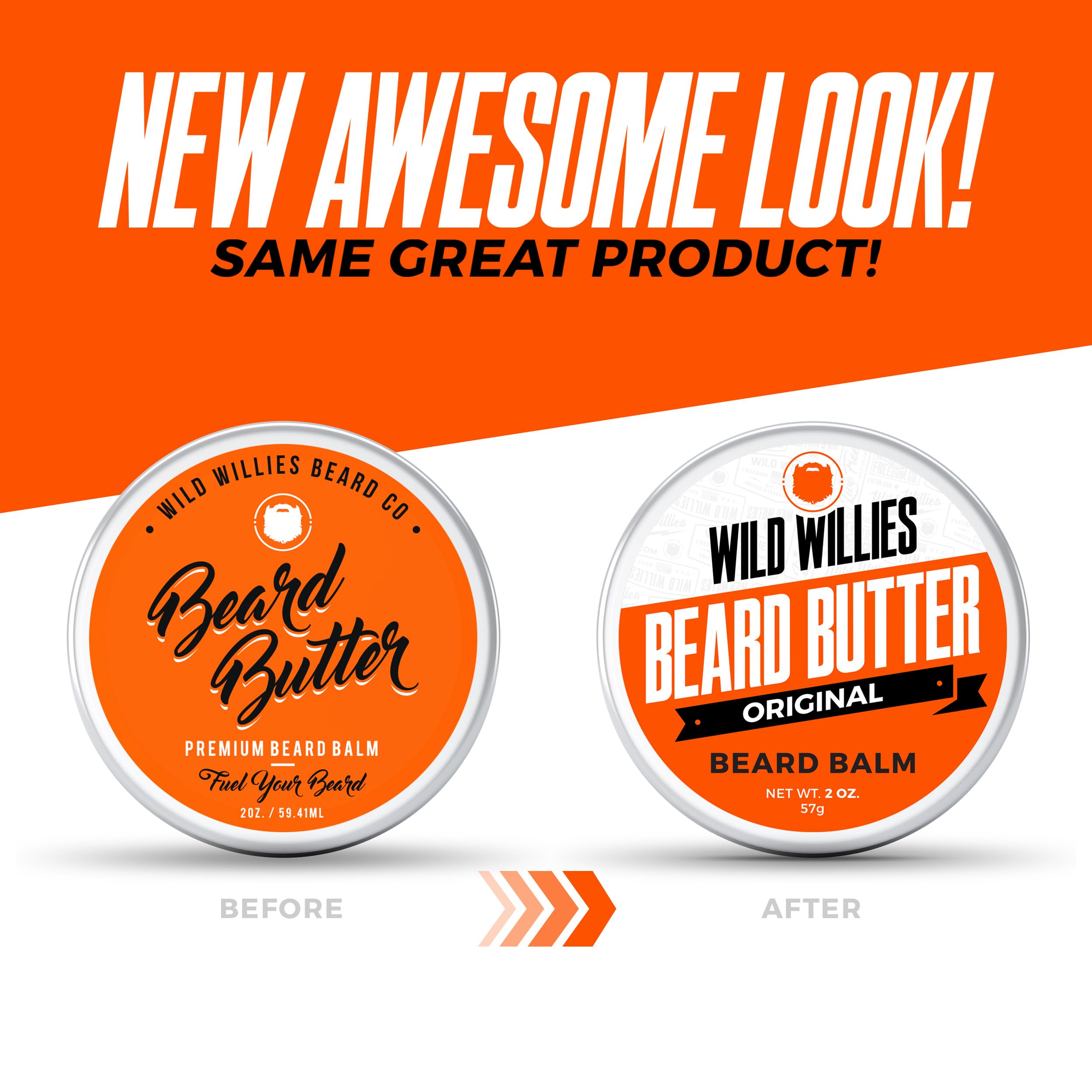 Wild Willies Beards Silk-Shine finish close-up demonstrates gleaming hair