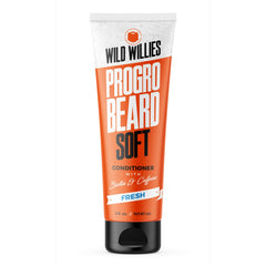Wild Willies beard conditioner 5oz packaging highlights value and size