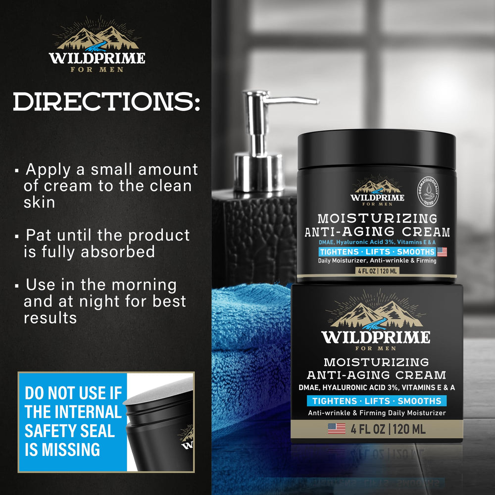 WildPRIME aftershave-use image illustrating soothing post-shave comfort