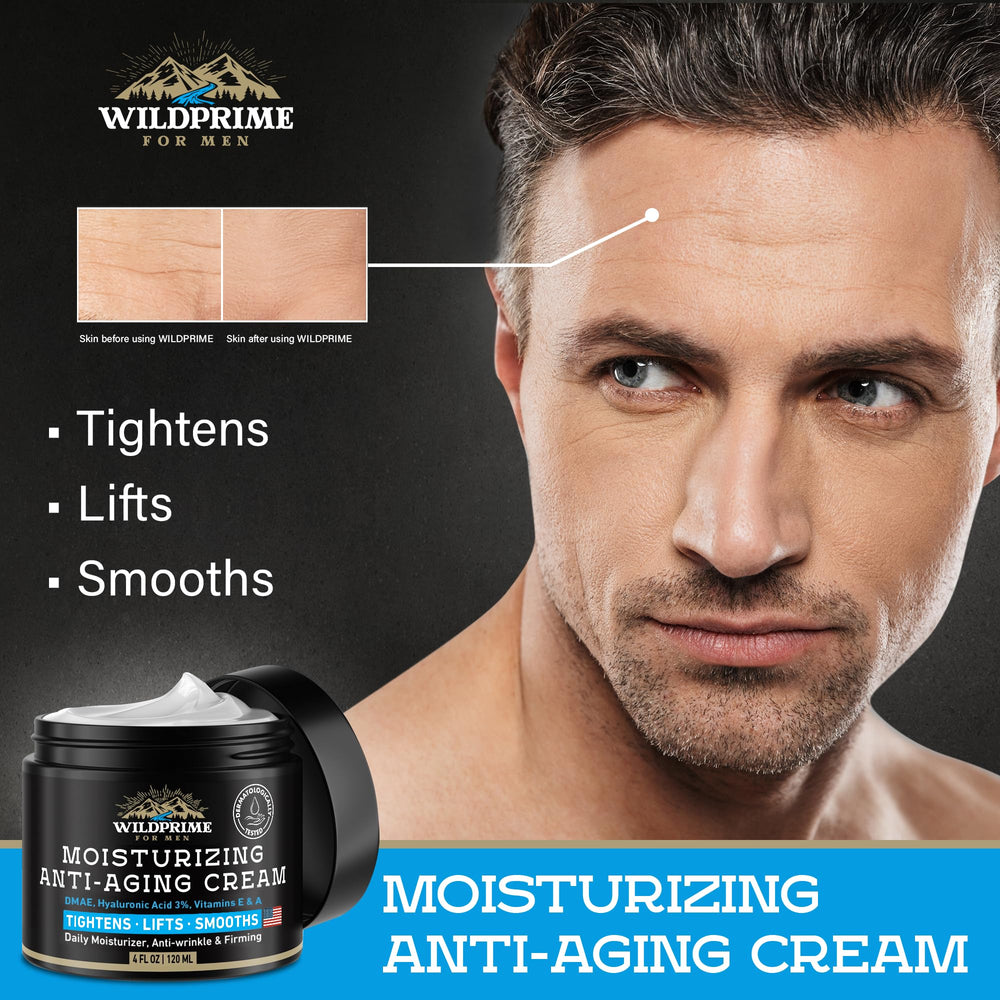 WildPRIME cream being applied showing a non-greasy finish
