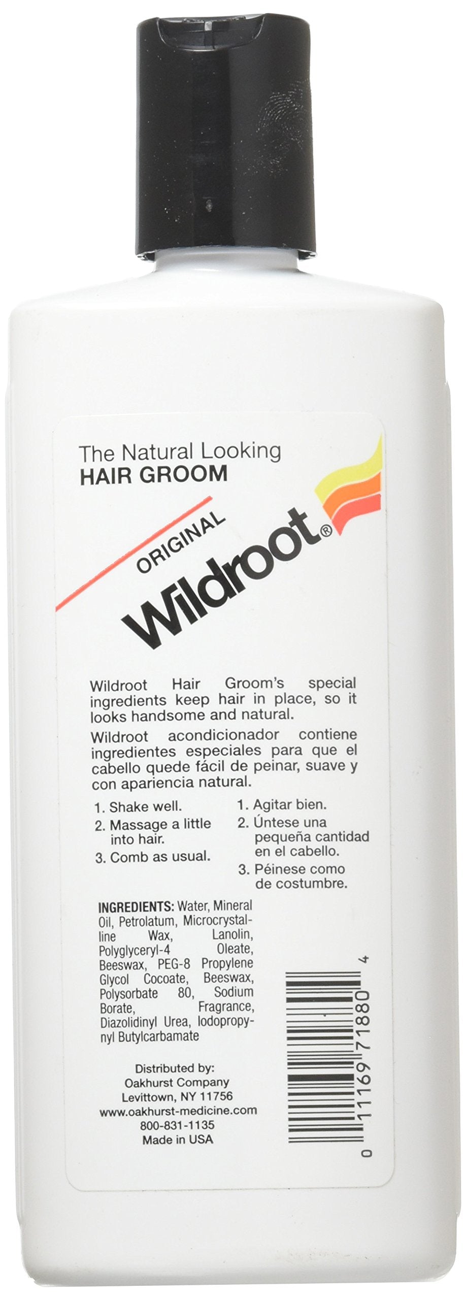 Wild Root Original Hair Groom hands applying to hair for easy control.