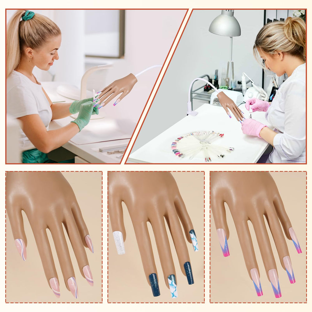 Wilfniee Practice Hand contents-kit showcases a complete starter set for beginners.