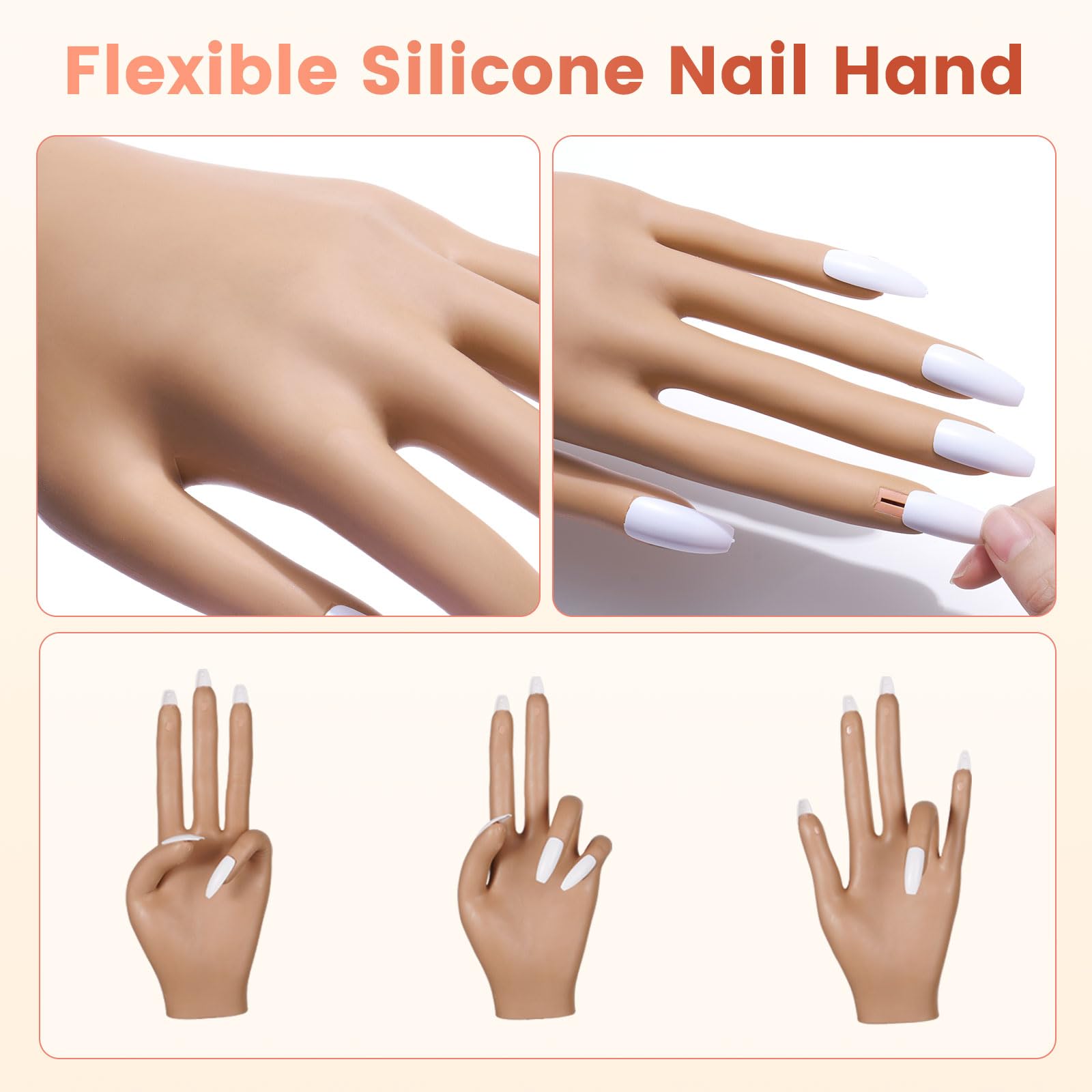 Wilfniee acrylic brushes for precise application during practice