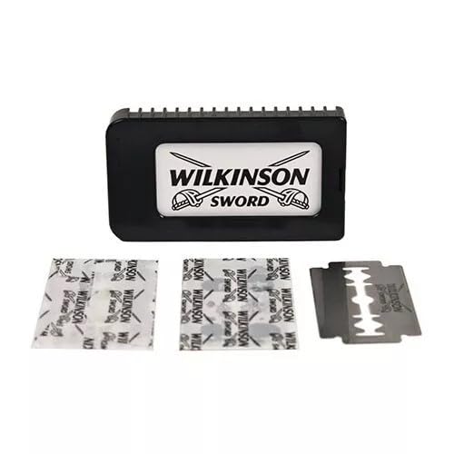 Wilkinson Sword Classic DE blades safety-razor compatibility; versatile across standard razors.