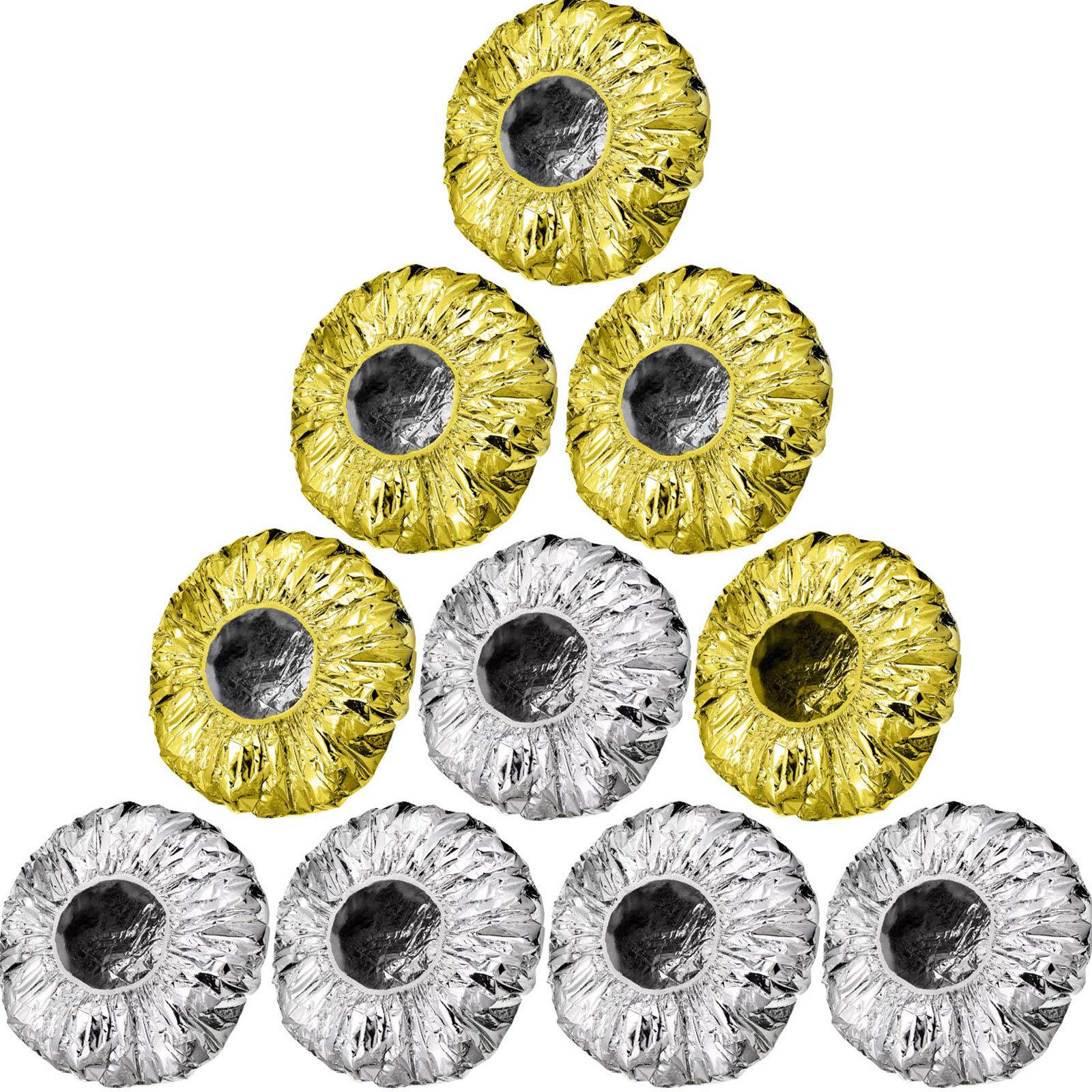 Willbond 12-pack aluminum foil cap for convenient home hair coloring and conditioning.