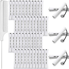 WILLBOND 48 plastic perming rods for DIY salon-worthy curls