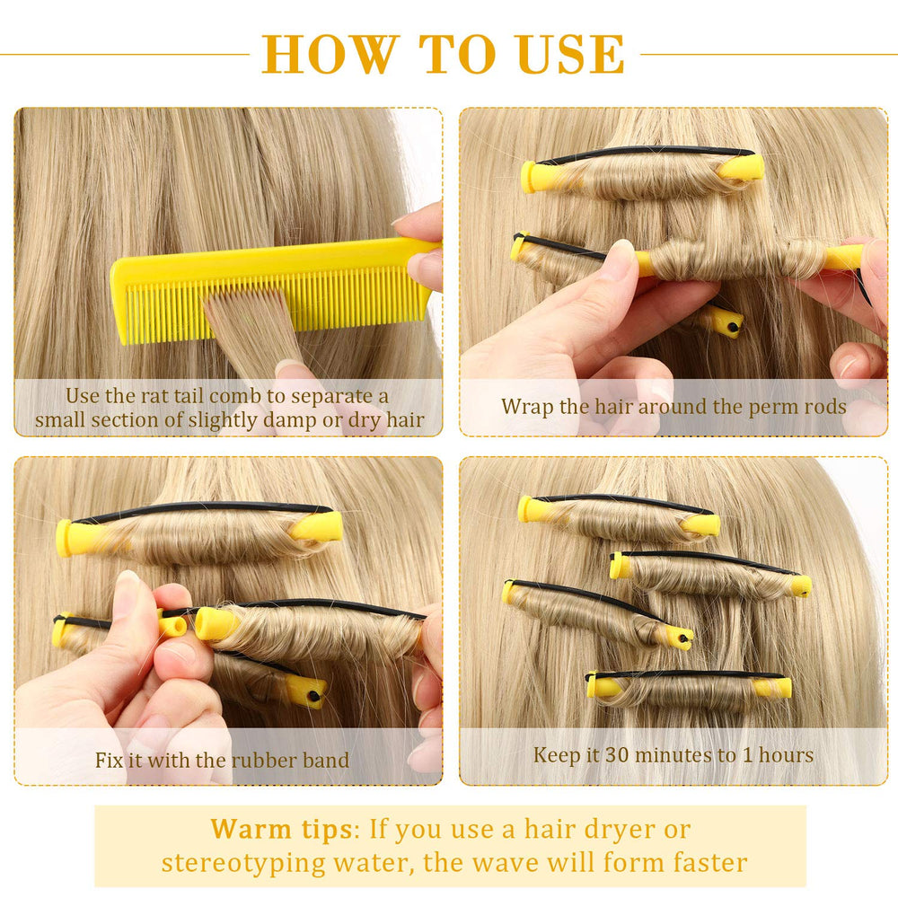 WILLBOND 8.2 cm perm rod length ideal for versatile curls.