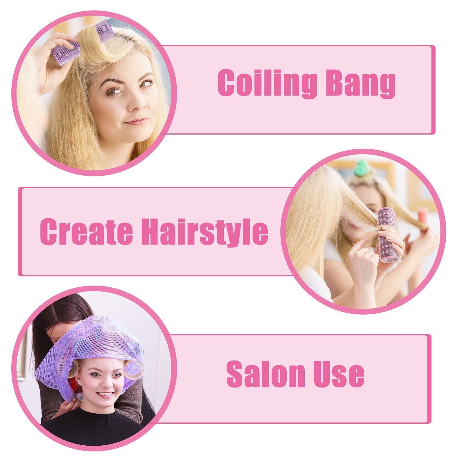 WILLBOND aluminum-core-rollers with dryer use show fast curl setting.