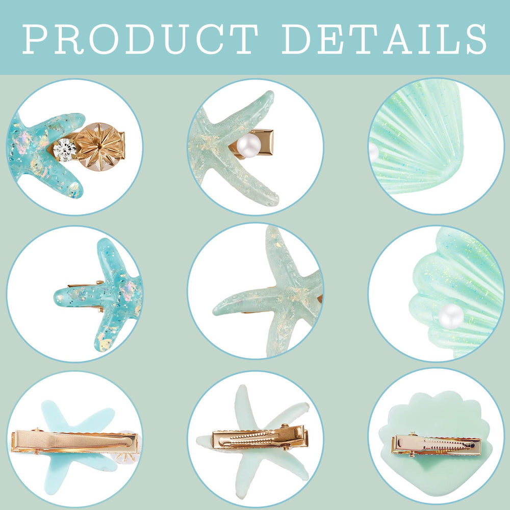WILLBOND shell pearl hair clip with luminous sheen for everyday style
