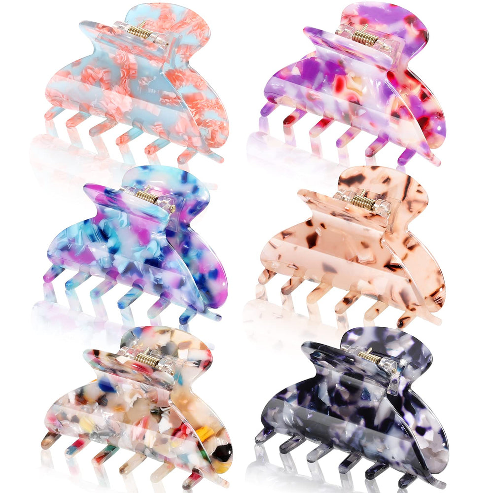 willbond banana clip 2.6 inch tortoise shell pattern for secure stylish half-up hairstyles