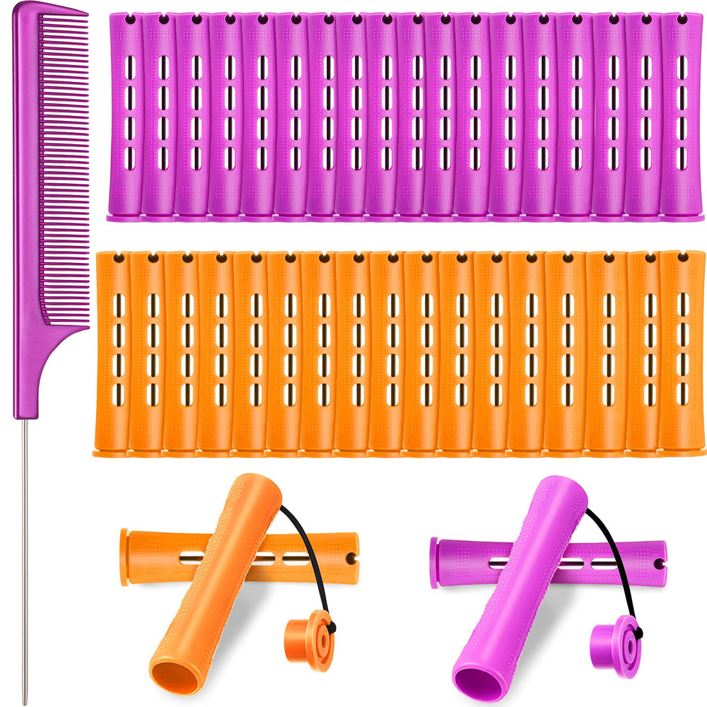 WILLBOND cold wave rod set packaging showcases a 37-piece kit for easy home curling.