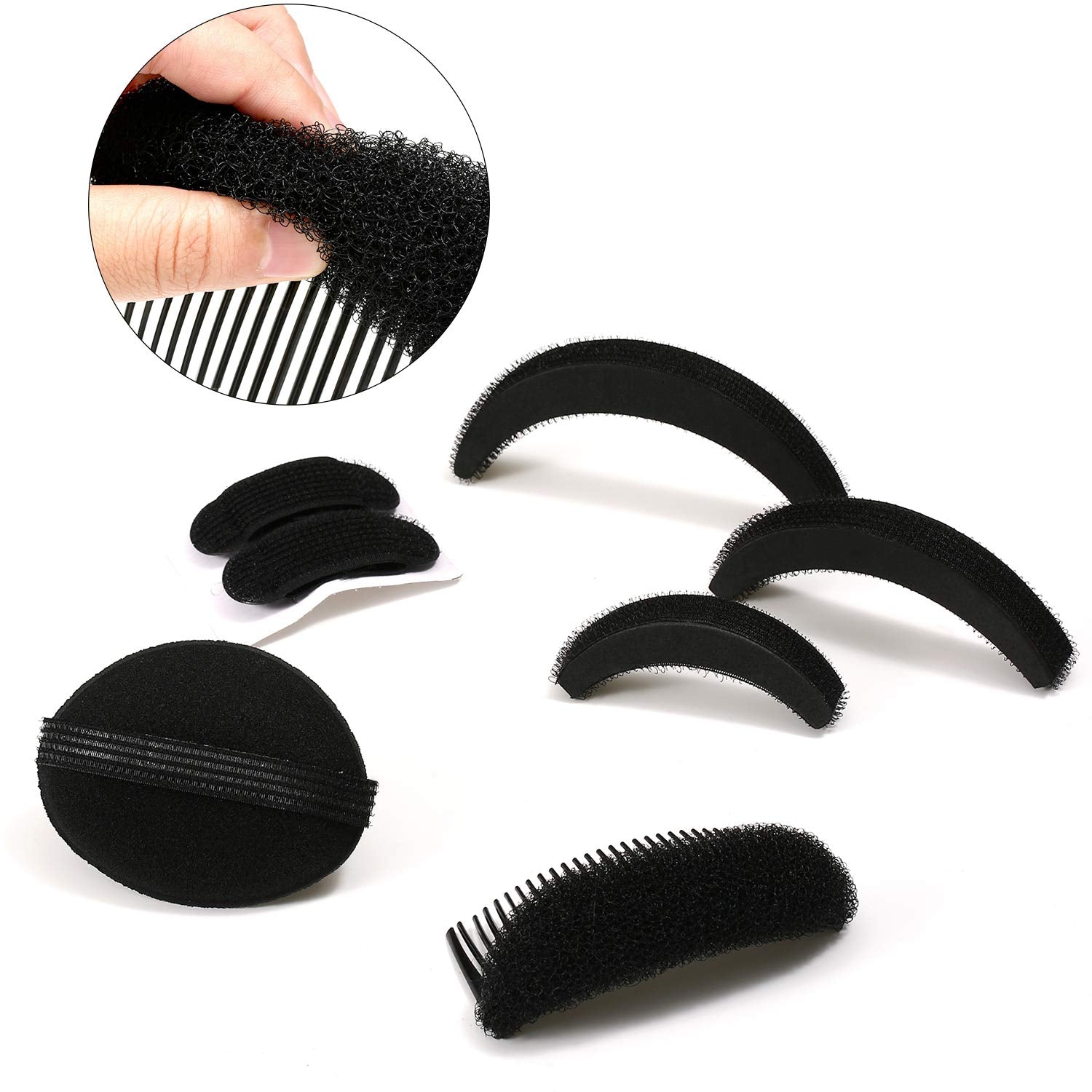 Willbond curls and ponytail bouffant use illustrates flexible volume for events.