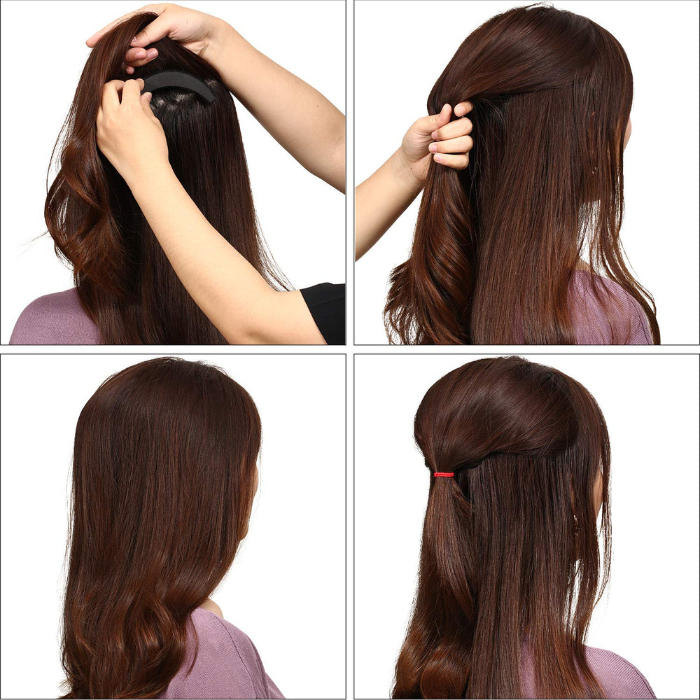 Willbond different sizes bump-up combs show fit for various hair textures.