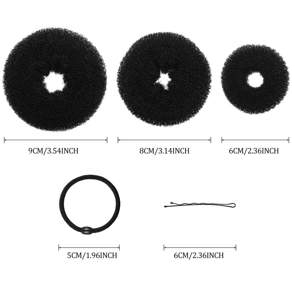 Willbond donut bun maker large foam sponge creates dramatic buns for special occasions.