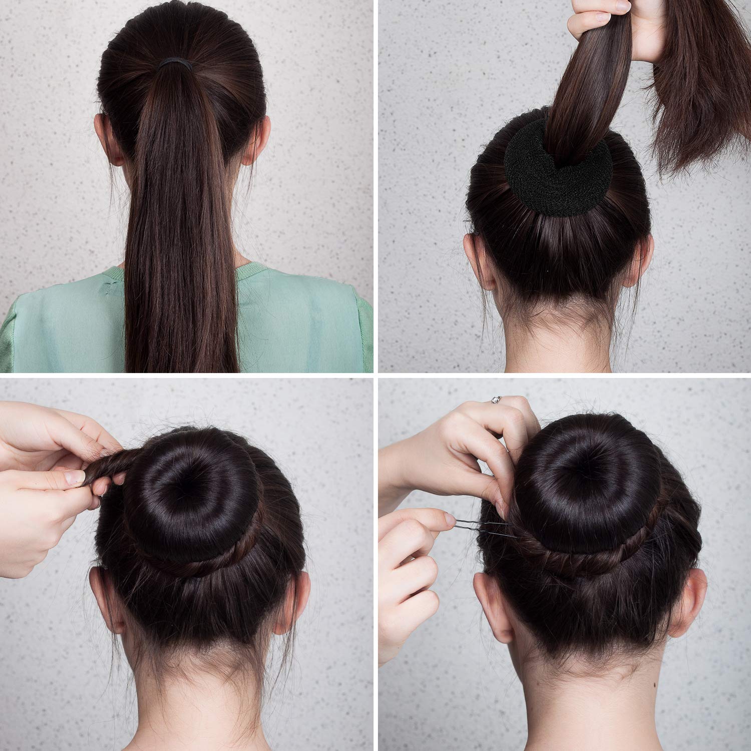 Willbond donut bun maker medium foam sponge designs casual medium buns.