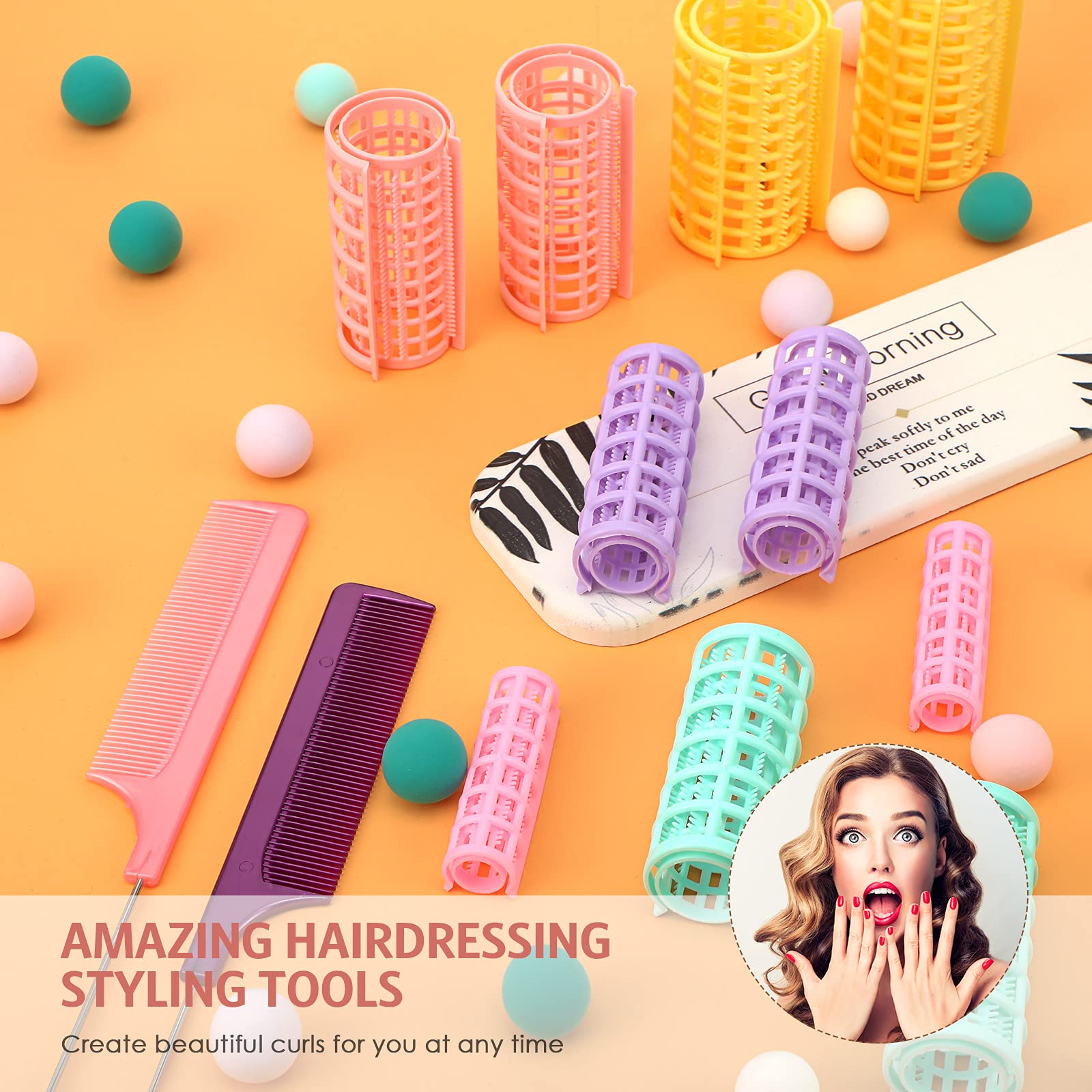 WILLBOND durable plastic rollers close-up highlighting safe, lasting fullness