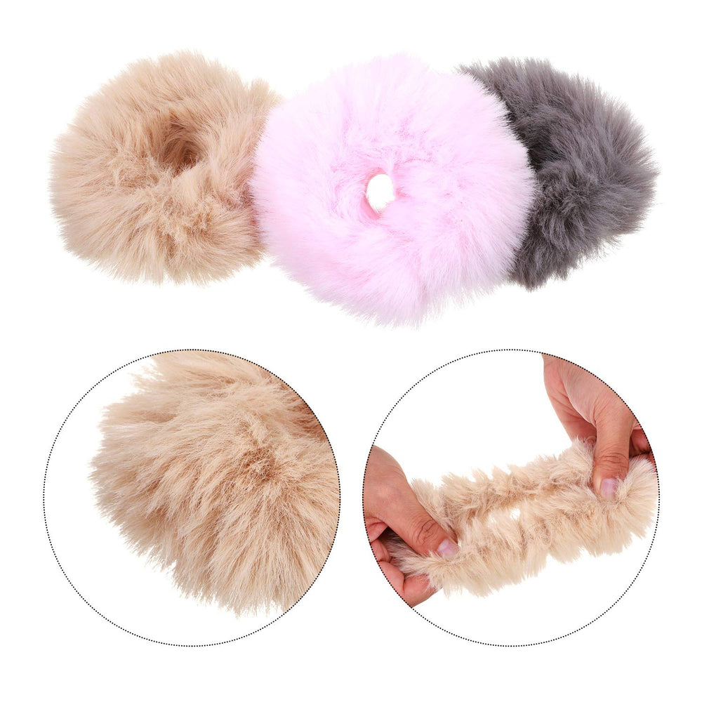 WILLBOND elastic ponytail holders securely hold hair without snagging