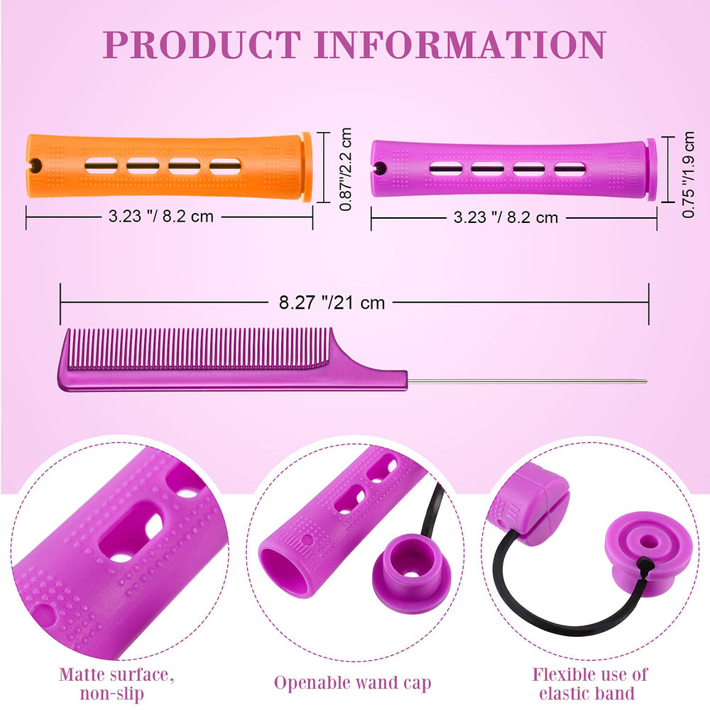 WILLBOND hair perm rod 8-2cm focuses on versatile curls for varied hair lengths.