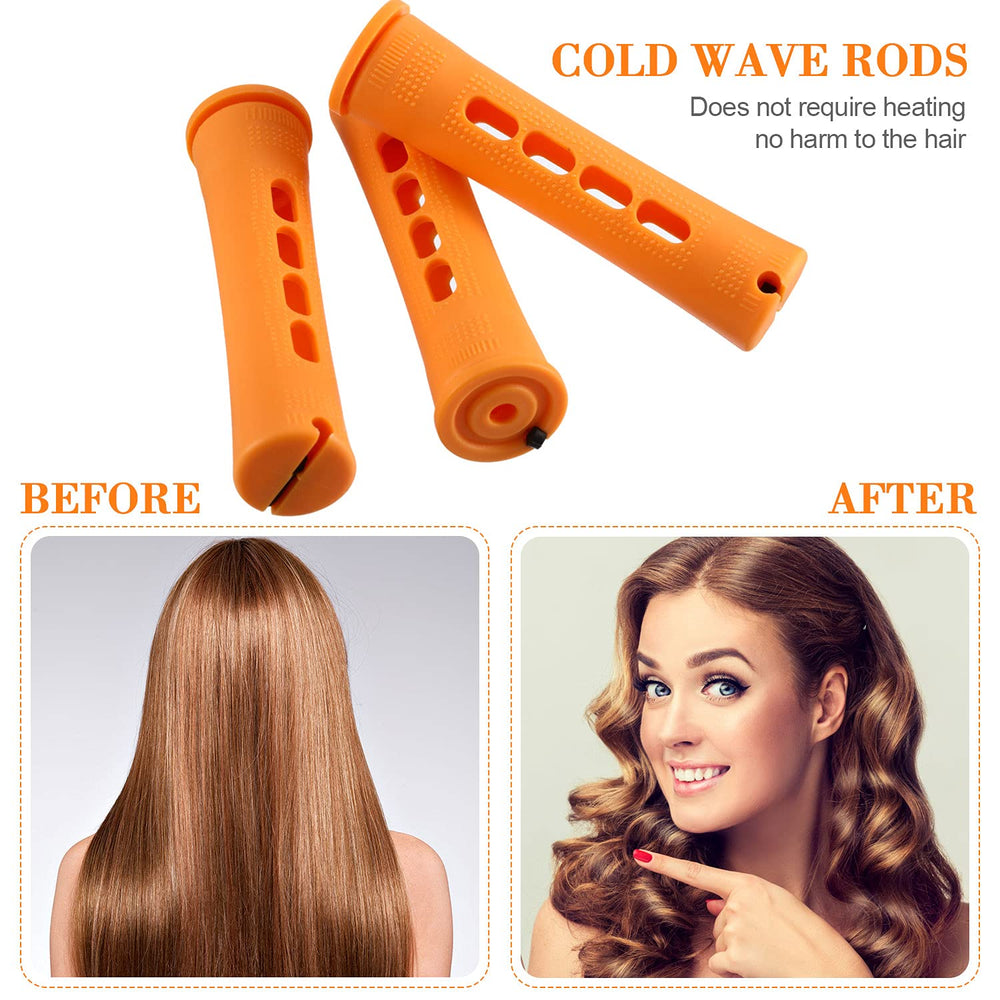 WILLBOND hair-wrapping-on-perm-rod demonstrates no-heat styling for safe, comfortable curls.
