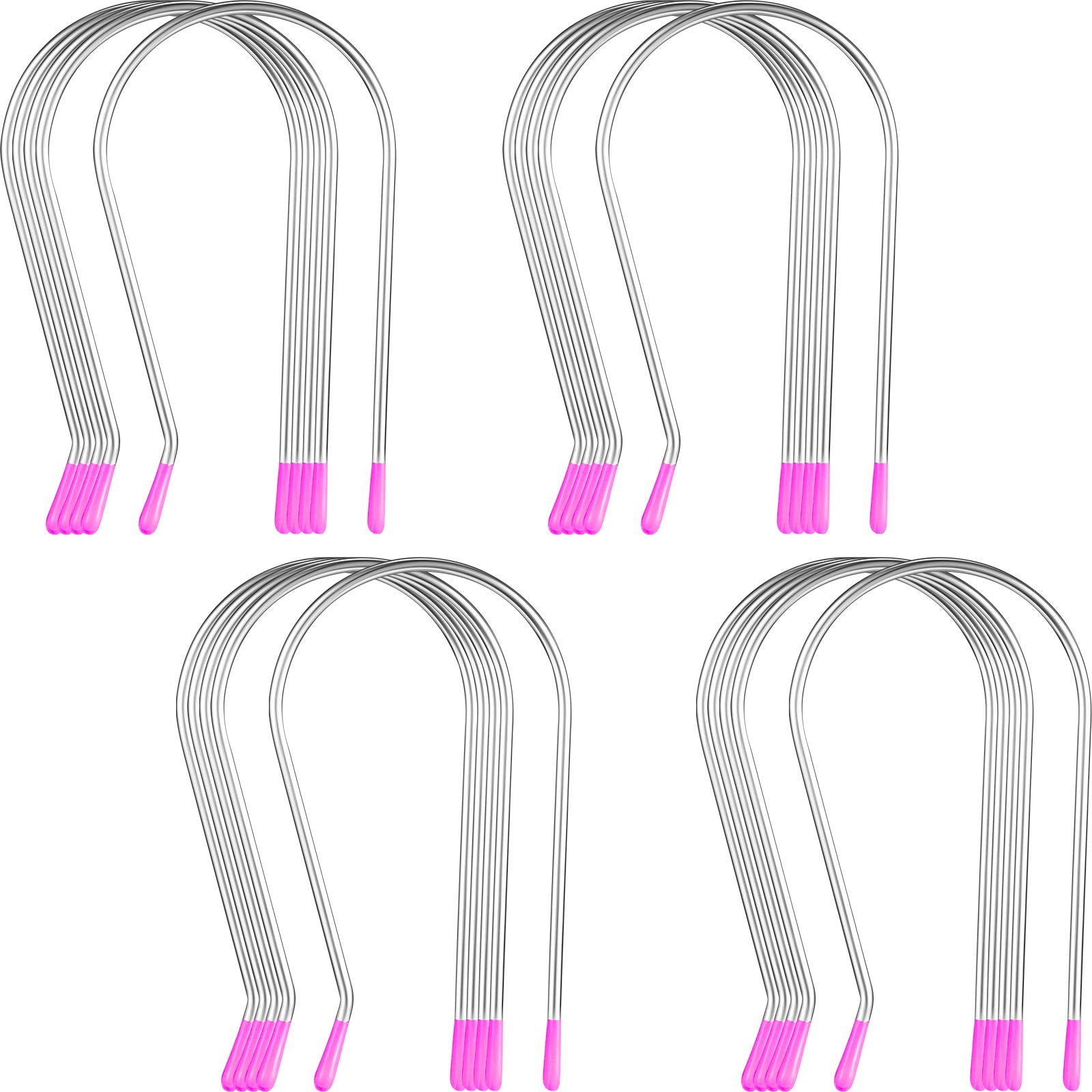 WILLBOND hot roller clips large closeup showing durable spring steel for repeated styling.